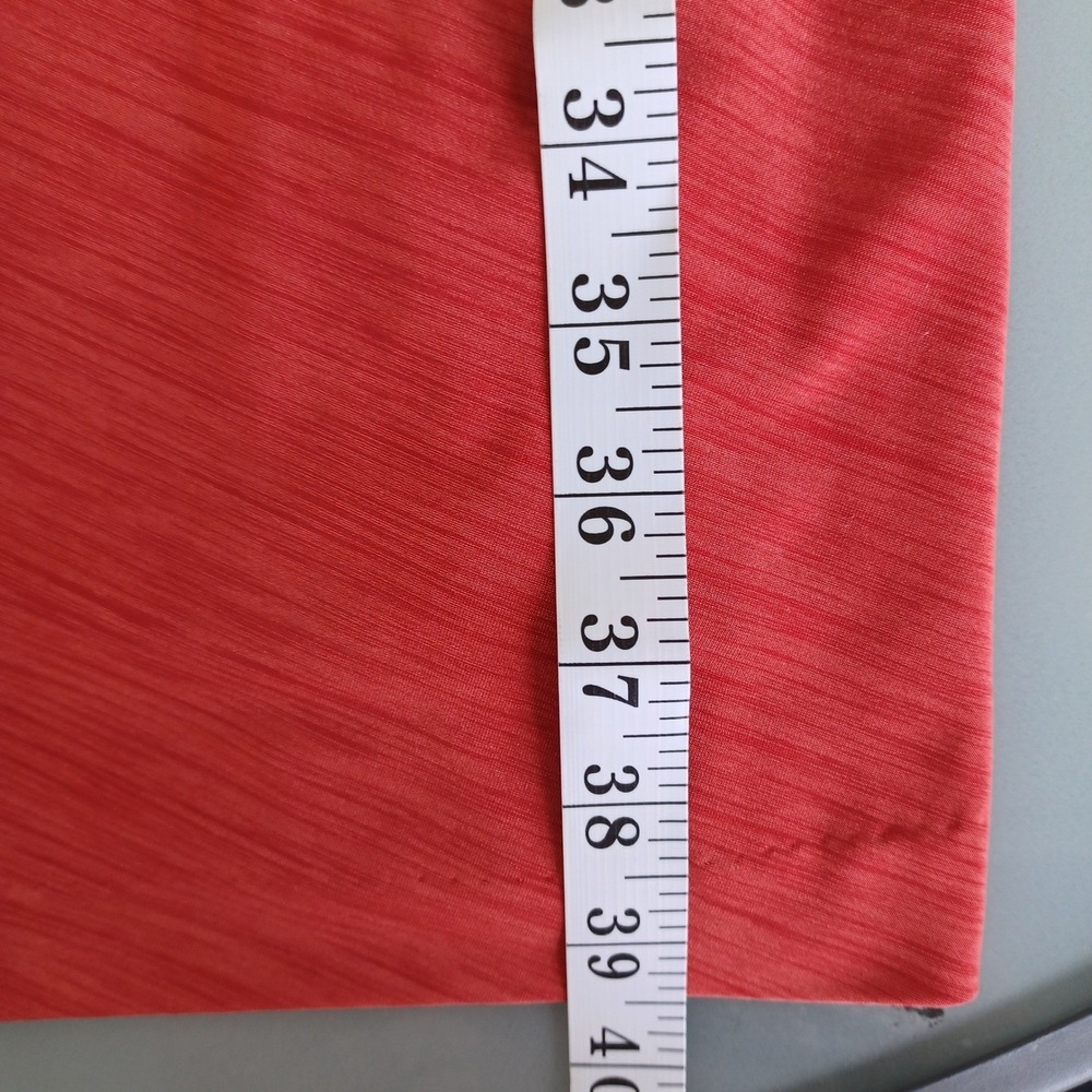 Tahari Arthur S Levine Orange Ruched Sheath Dress 3/4 Sleeve Sz 10 Bsns Cocktail - Picture 5 of 8